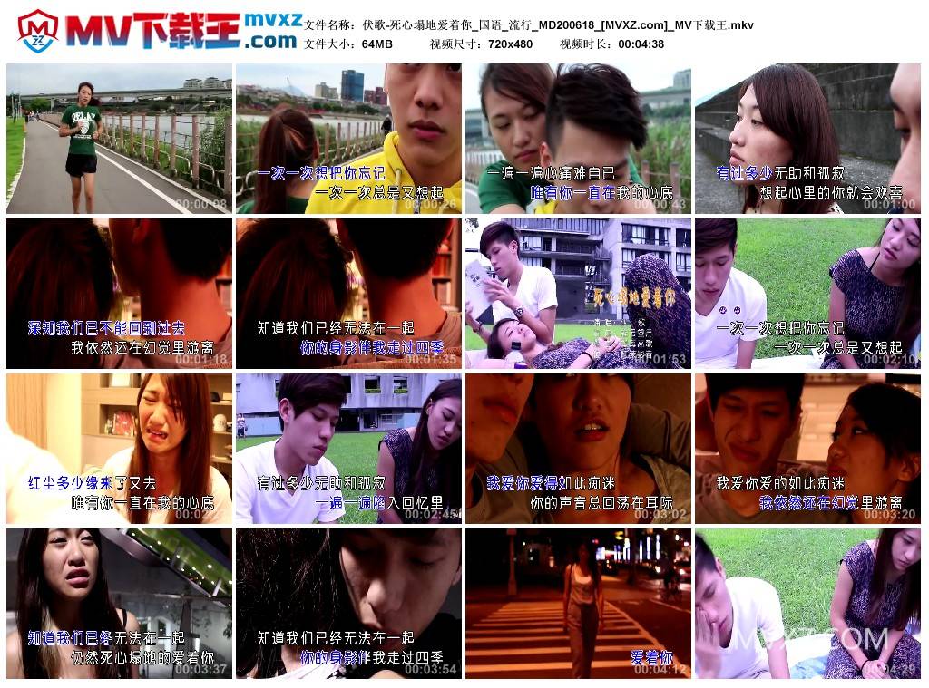 伏歌-死心塌地爱着你_国语_流行_MD200618